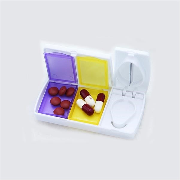 Pill Case with Cutter 2