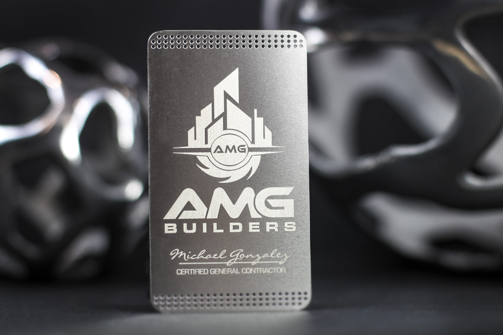 Stainless Steel Quick Metal Cards 8