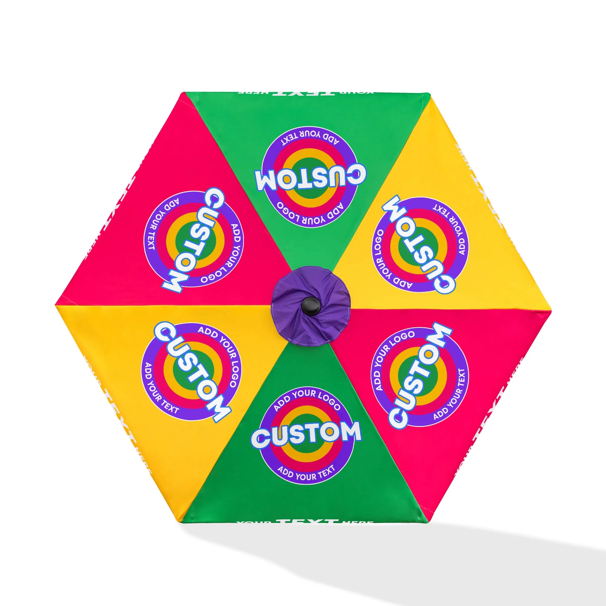 Custom Market Umbrella Large (6-Pannel) 6