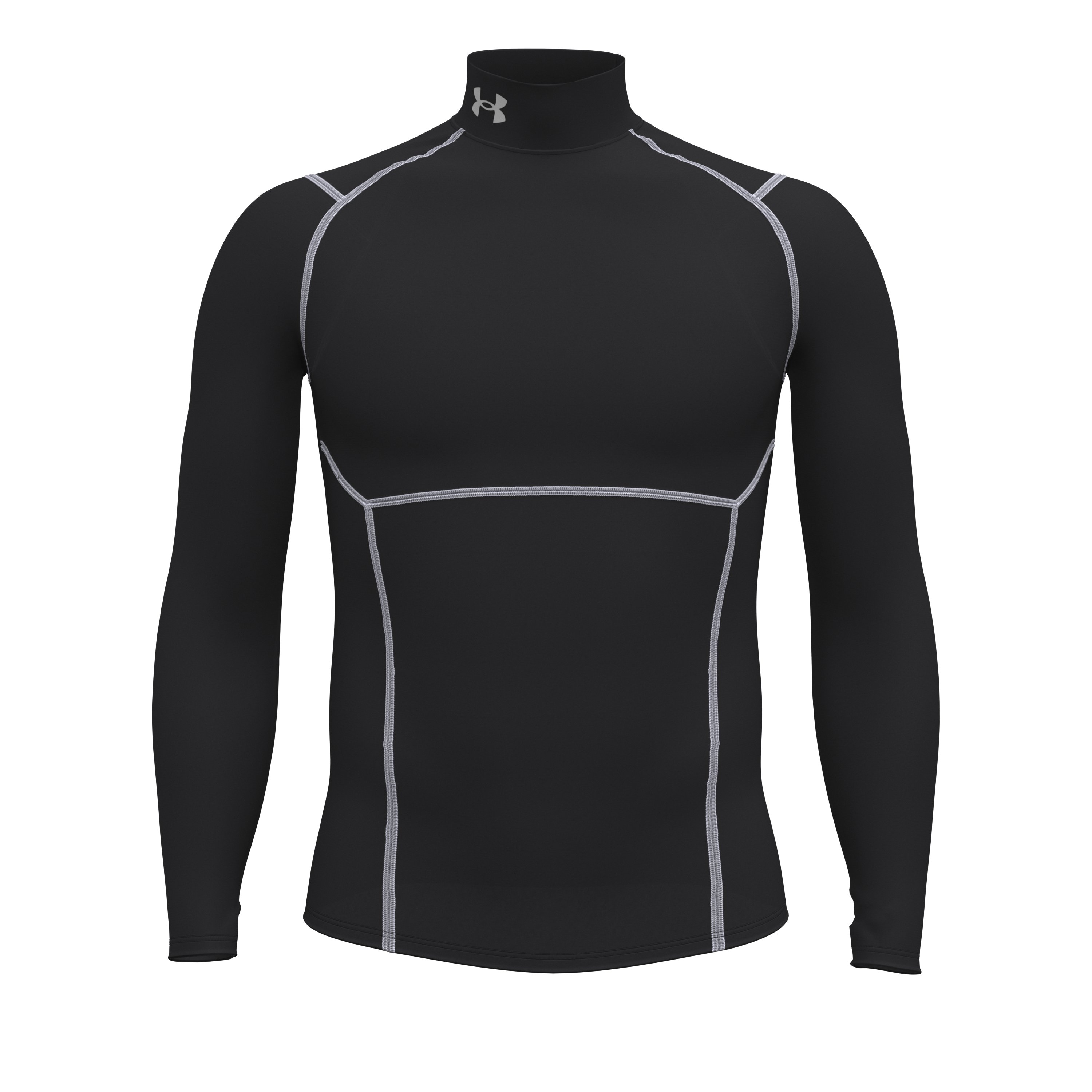 HeatGear Elite Men's Compression Mock Long Sleeve 3