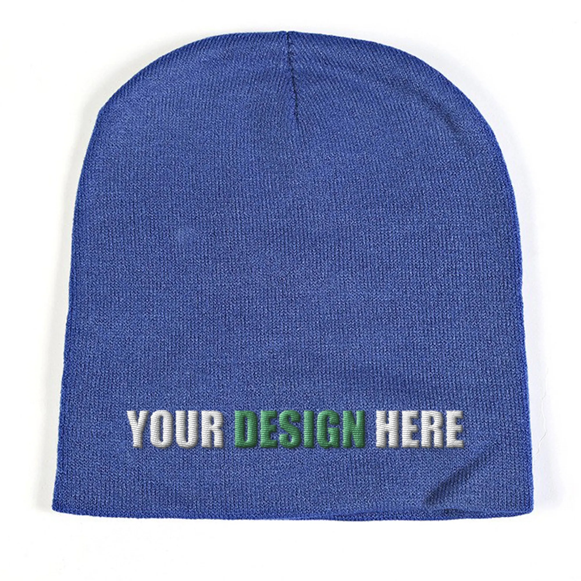 Non-cuff Knitted Beanie 2