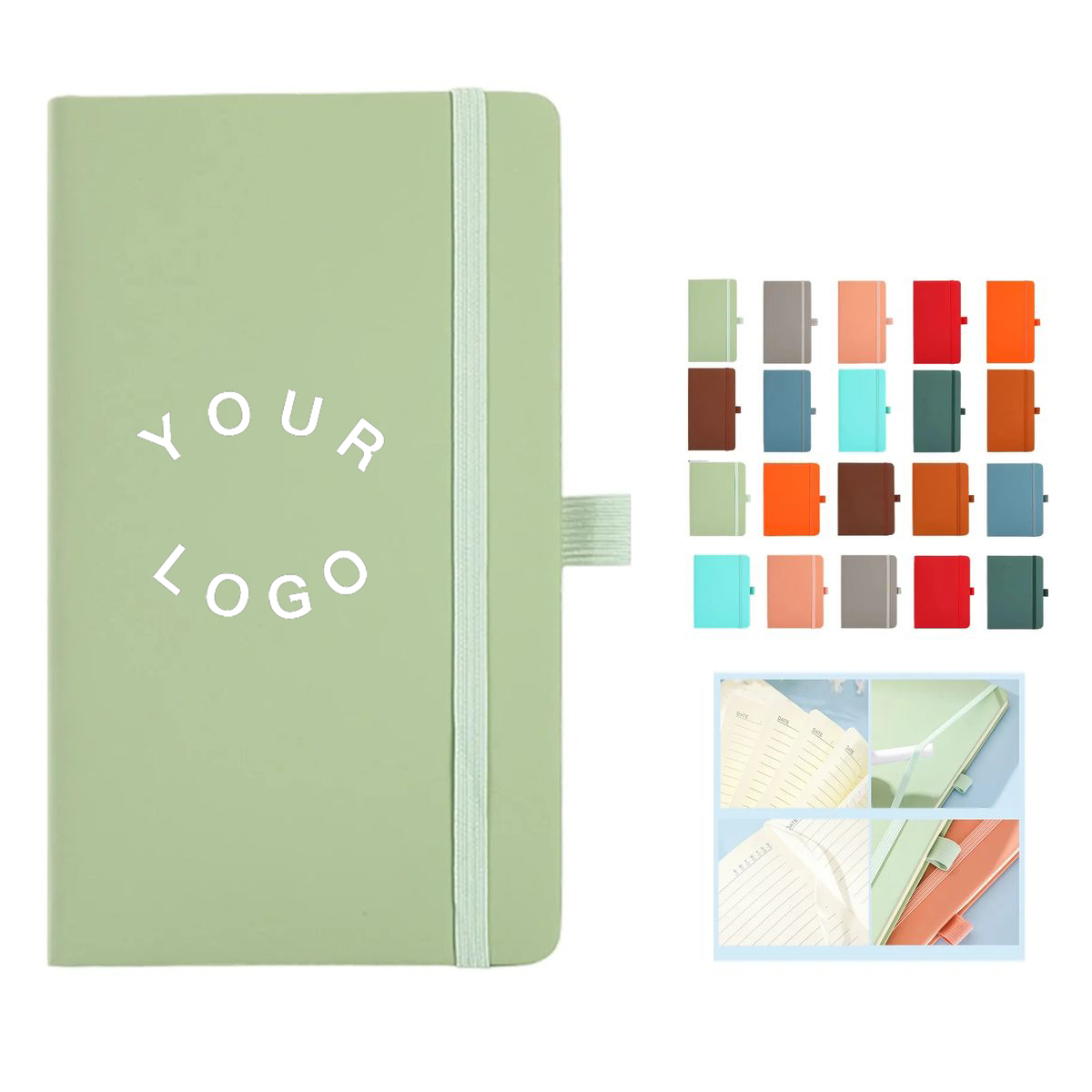 A6 Leather Look Soft Cover Journal Notebook 7