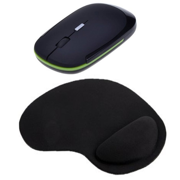 iBank ® 2.4GHz Wireless Mouse + Wrist Rest Mouse Pad 2