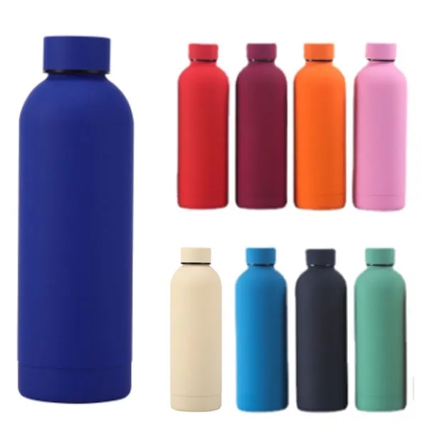 Double Wall Stainless Steel Vacuum Bottle Narrow Mouth Flask, custom water bottle with logo imprint 5