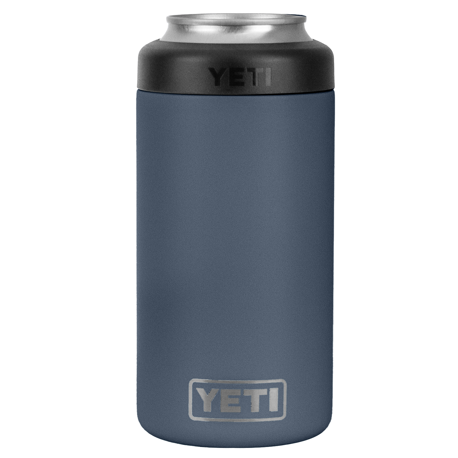 12 Oz Slim YETI® Rambler Stainless Steel FrostGuard Can Cooler 2