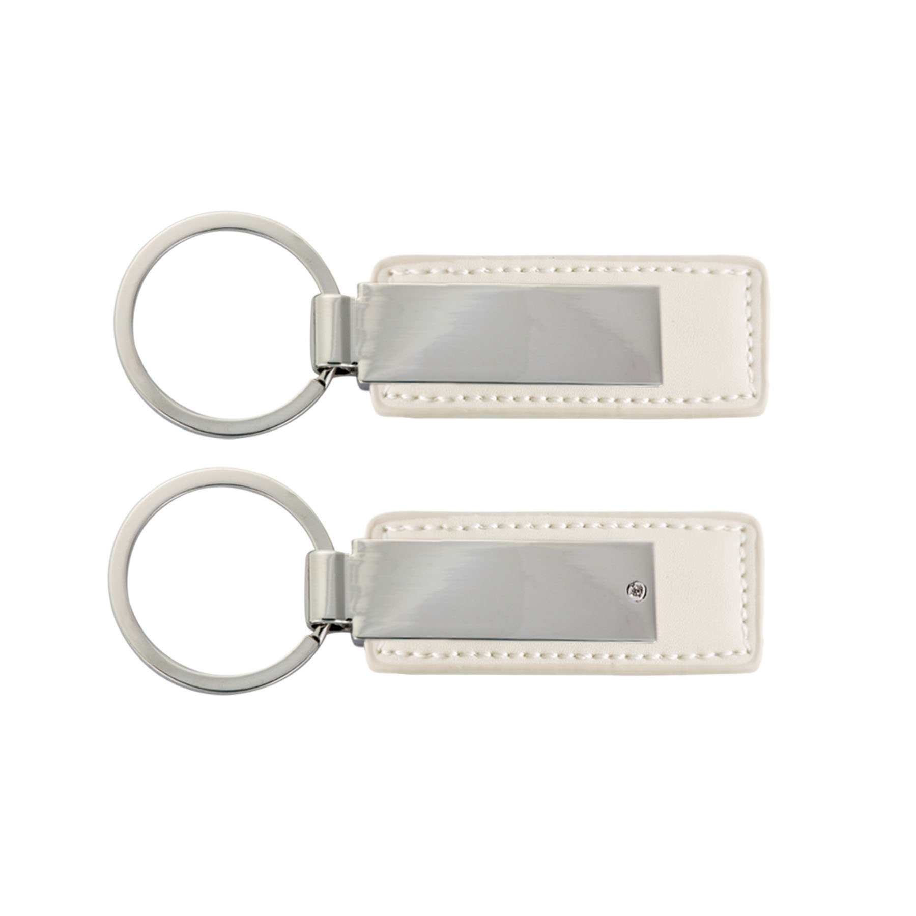 Leatherette with Rectangular Metal Key Tag - Close Out 4