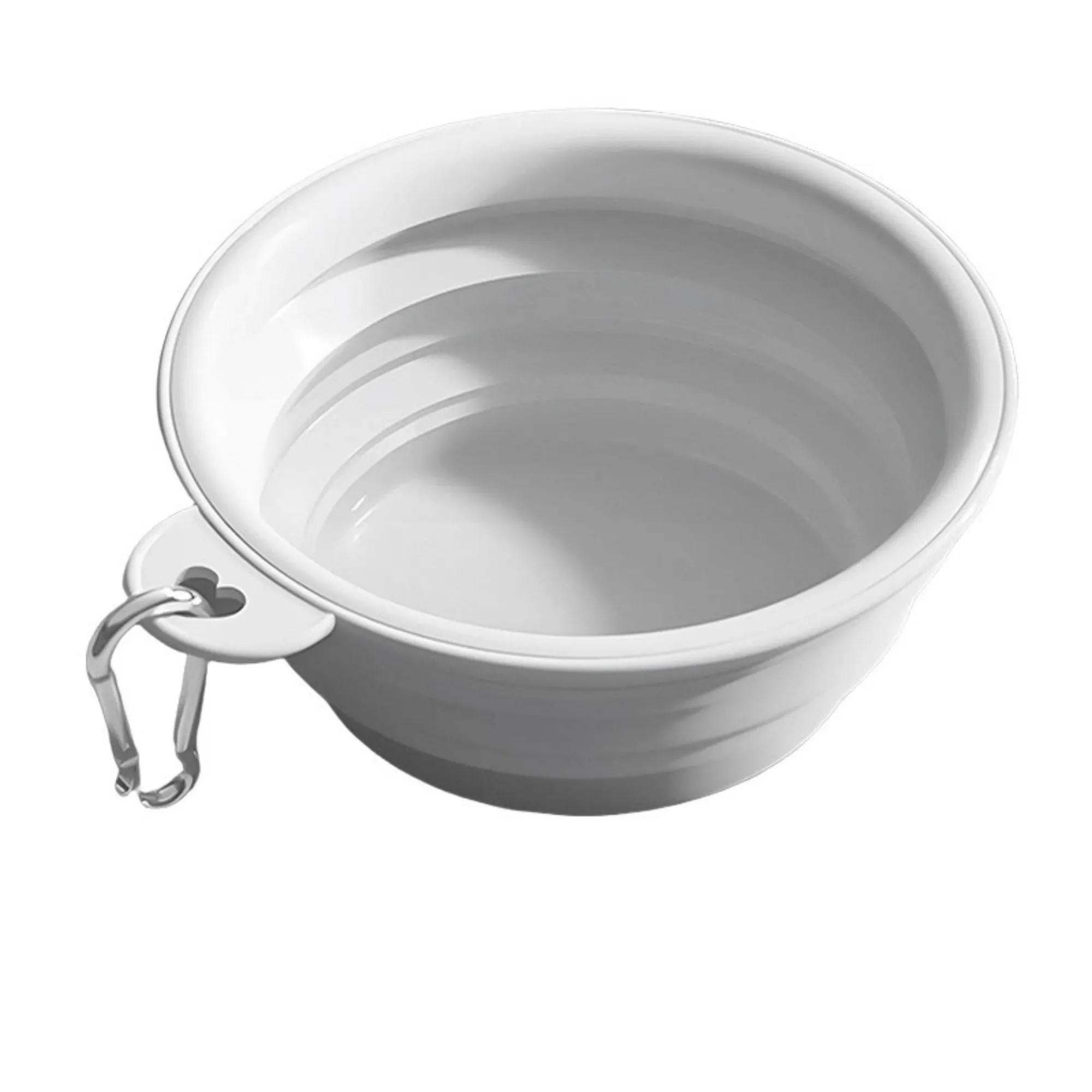 12 Oz Silicone Pet Bowl with Carabiner 7