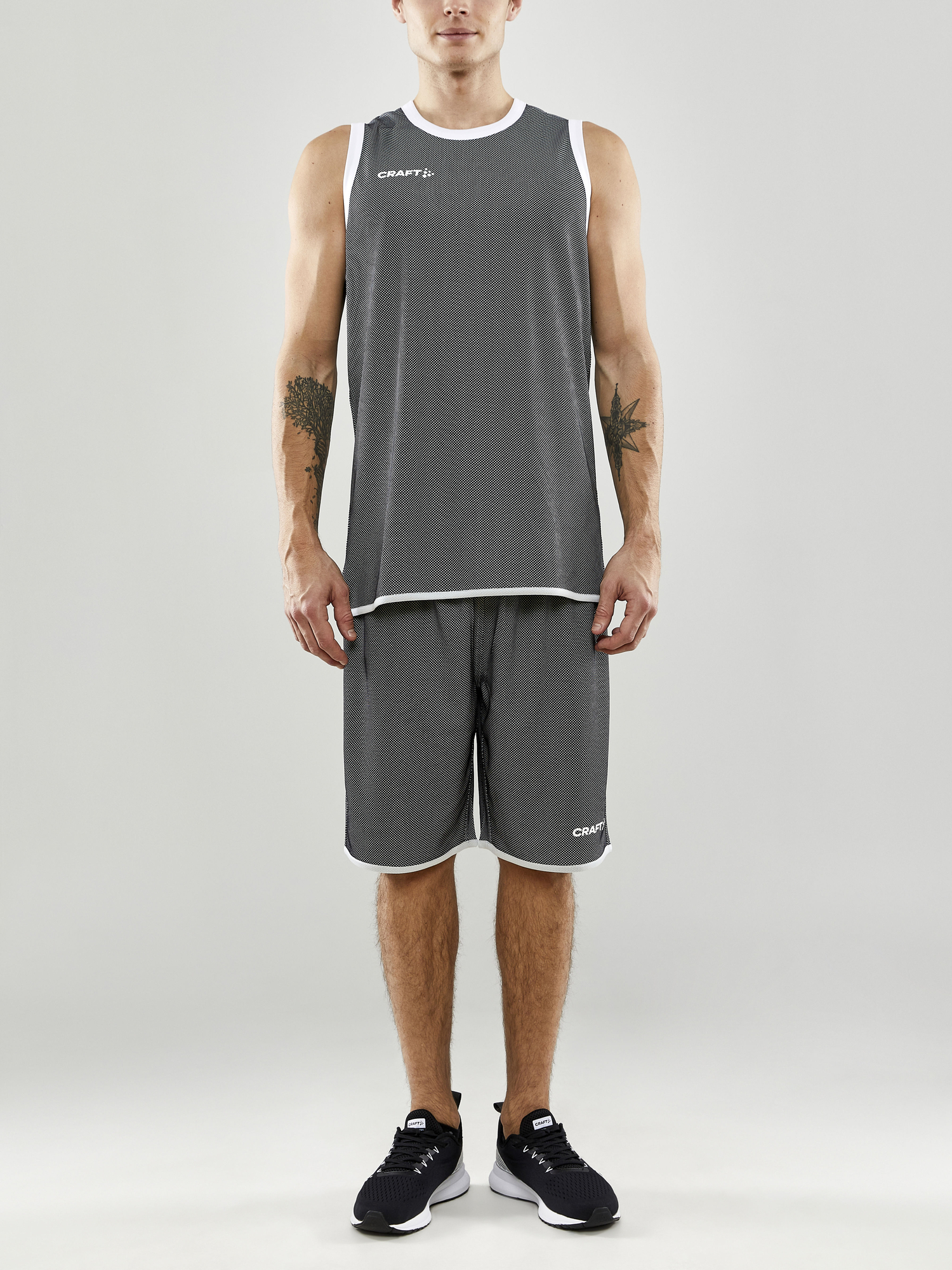 PROGRESS REVERSIBLE BASKET SHORTS M 14