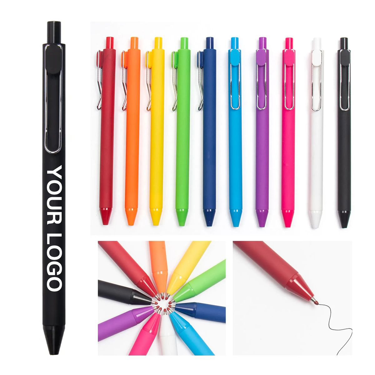 ABS Matte Ink Pen with Comfortable Grip 2