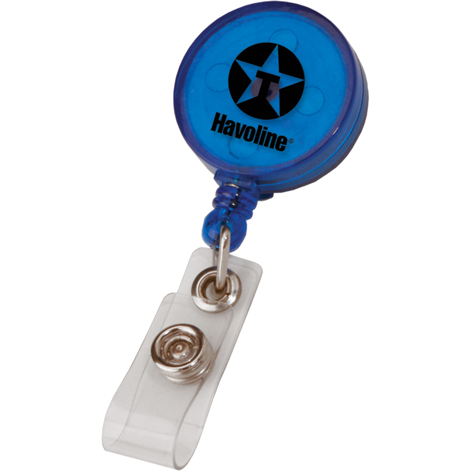 Round Retractable Badge Holder 3
