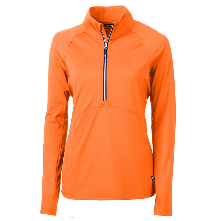 Cutter & Buck Ladies Adapt Eco Knit Stretch Pullover 10