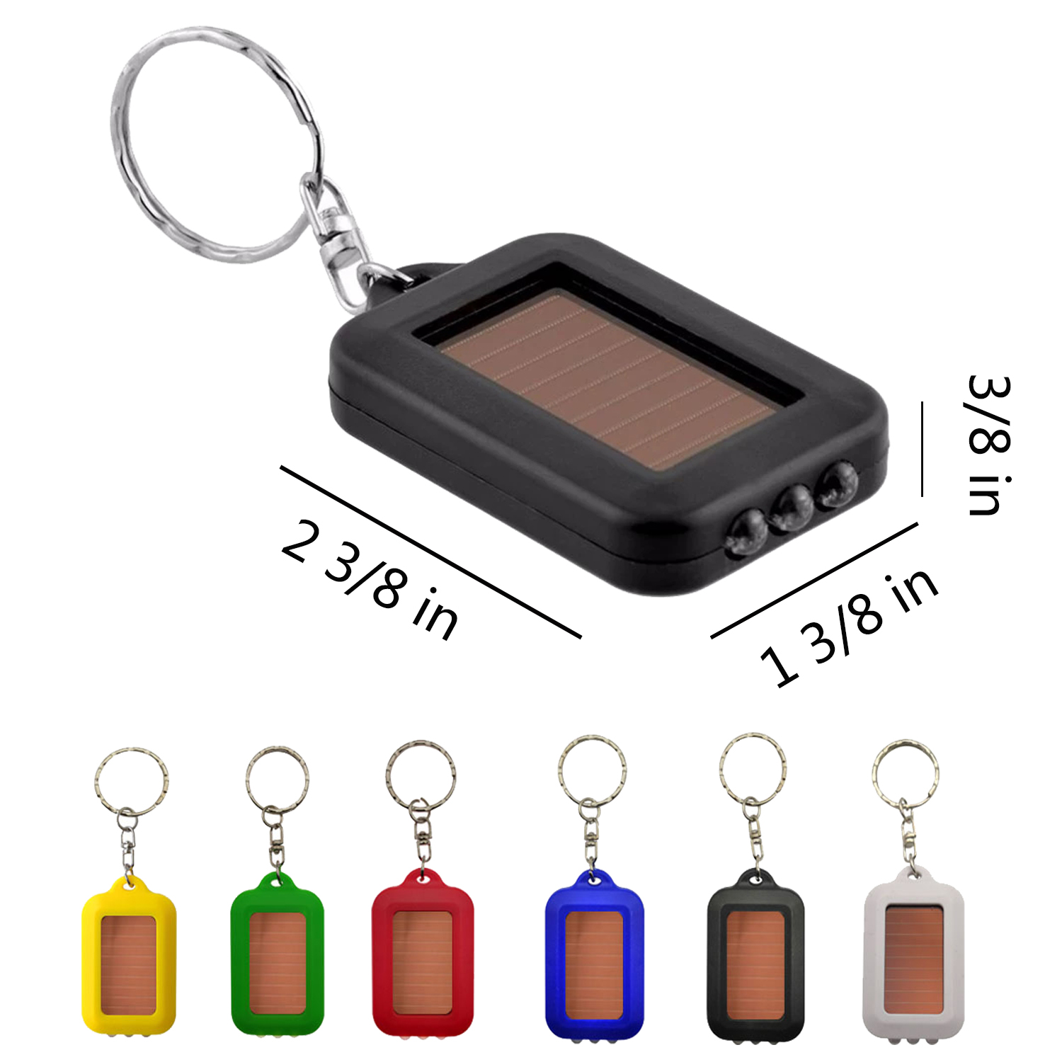 Solar Keychain Flashlight 2