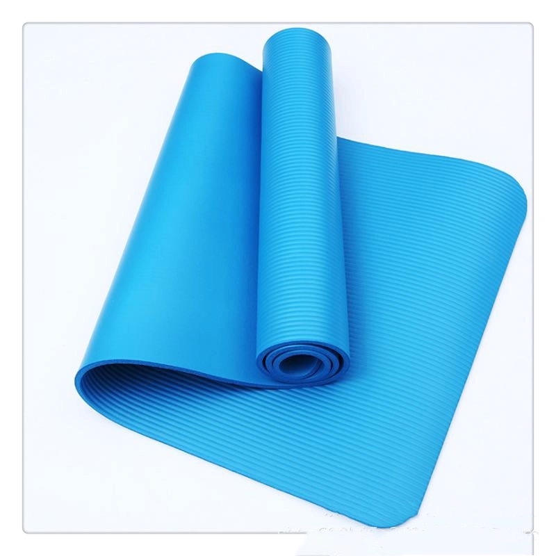 Solid Color Single Side Embossed Fitness Yoga Mat 3