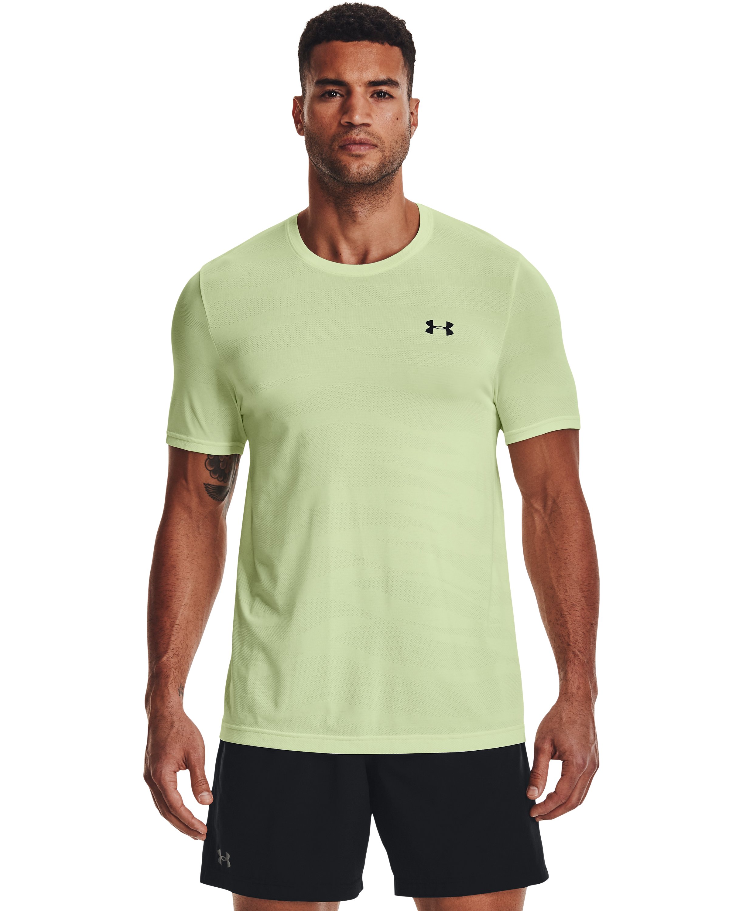 UA Seamless Wave Men's Short Sleeve 2