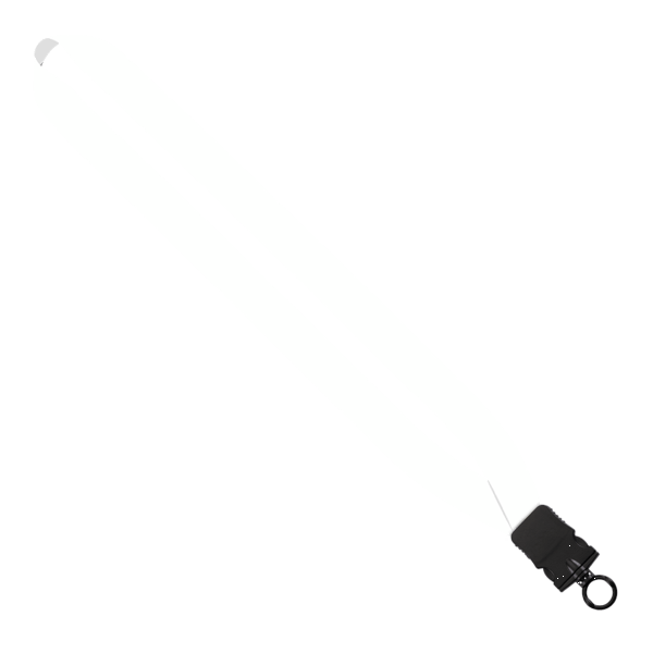 1" Dye-Sublimated Lanyard with Plastic Snap-Buckle Release and Plastic O-Ring 5