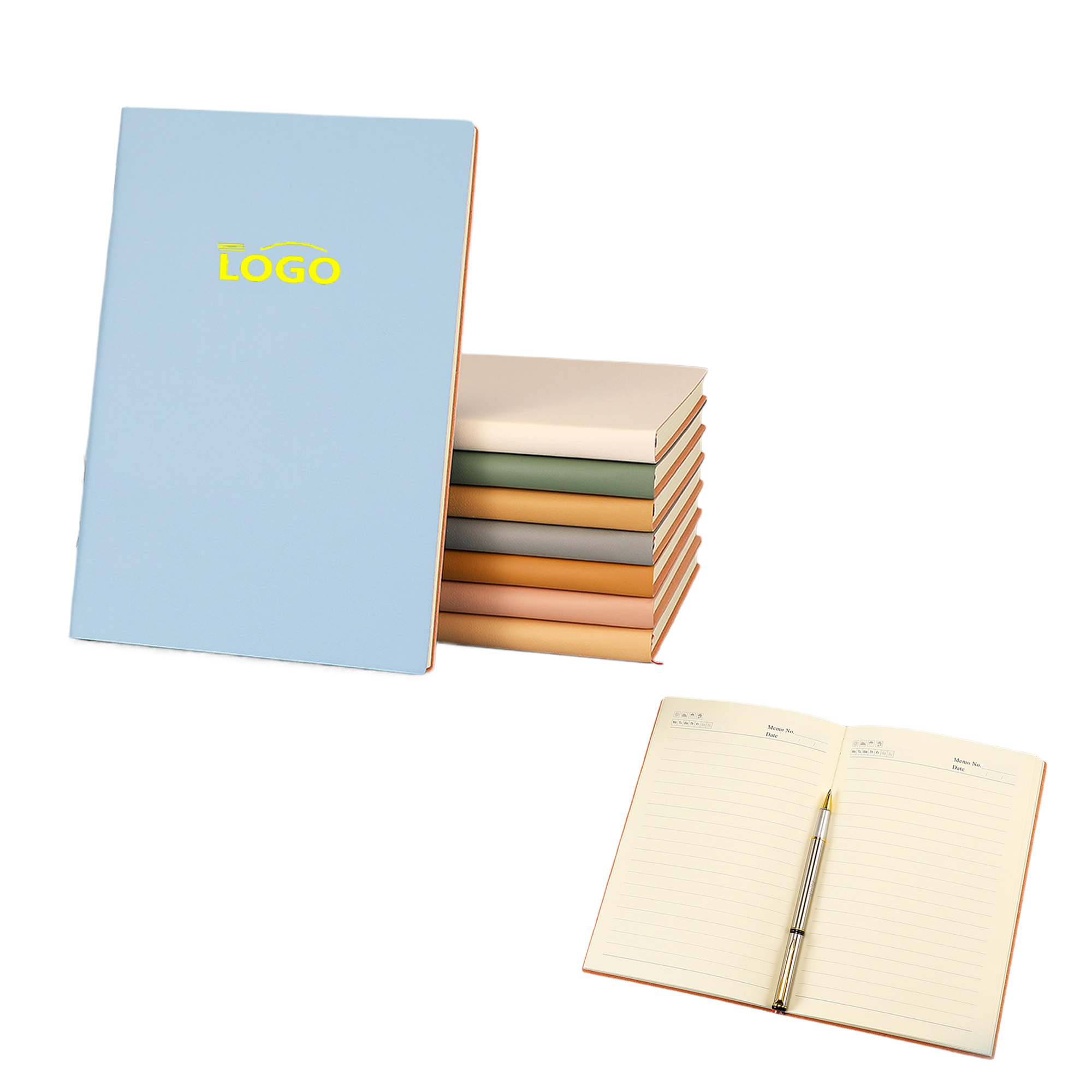 A5 Faux Leather Conference Journal 4