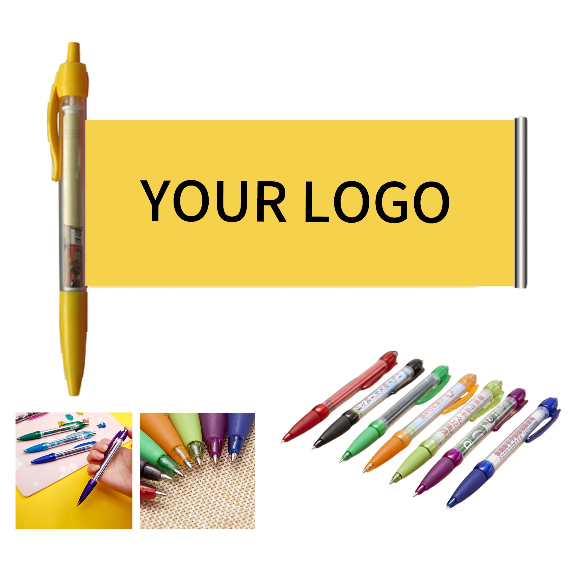 6 Inch Banner Pen with Rubber Grip 2