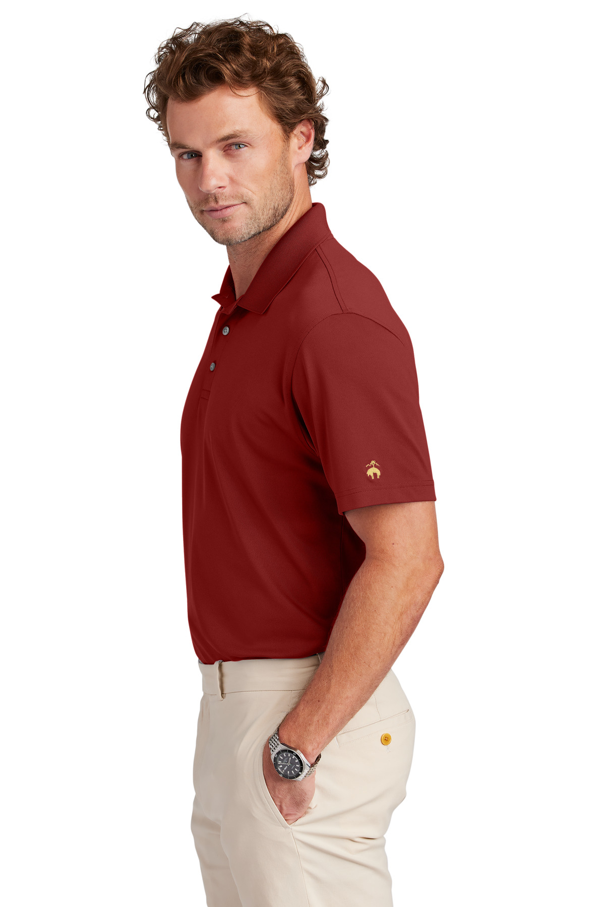 Brooks Brothers Mesh Pique Performance Polo BB18220 13