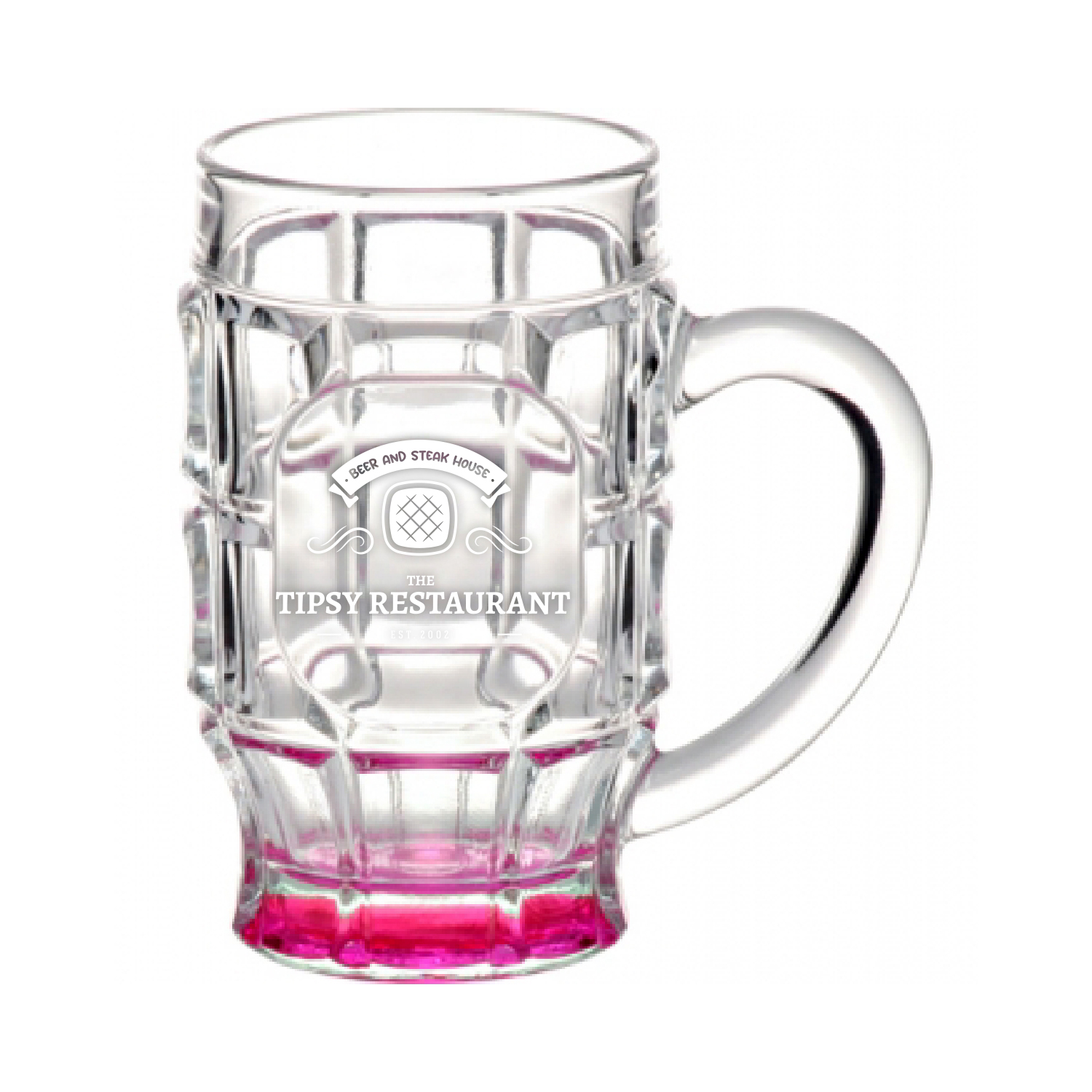 17.75 oz. Beer Garden Glass Mug (Engraved Imprint) 2