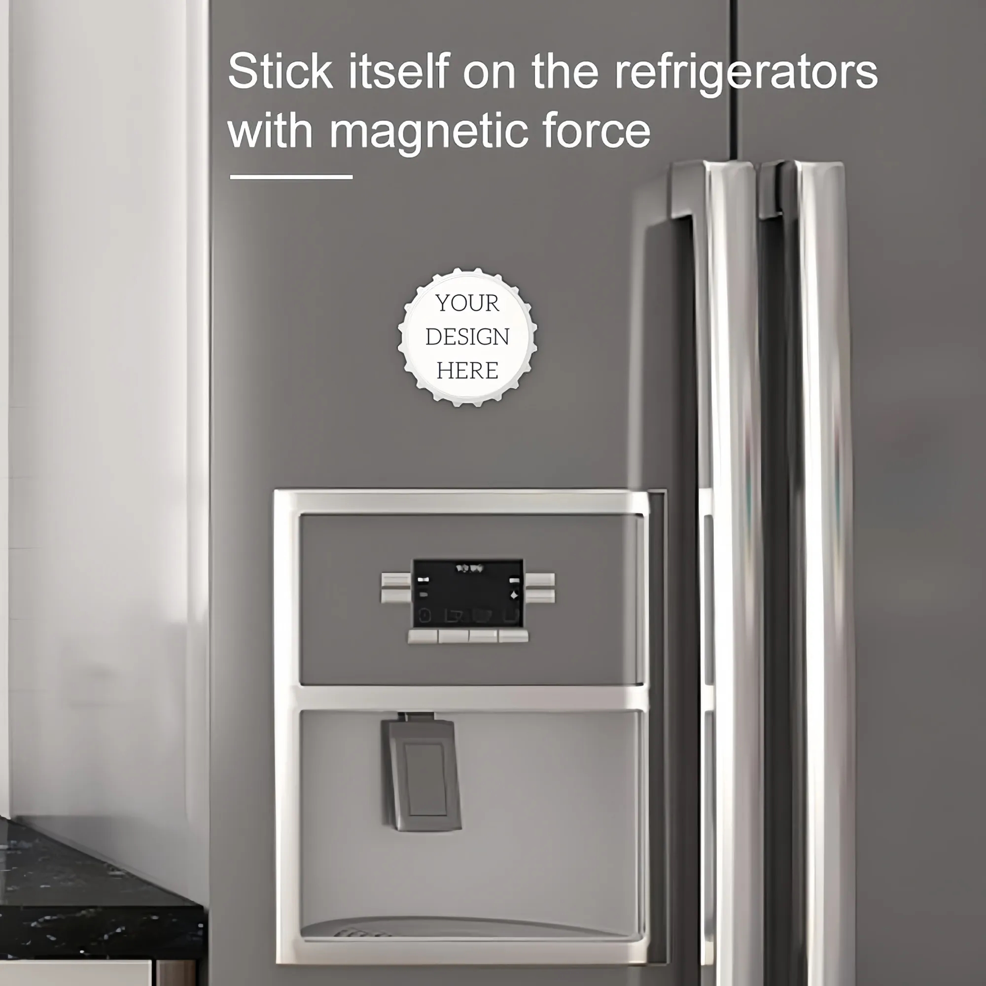 2 in 1 Functional Bottle Opener Magnet & Fridge Decor 5