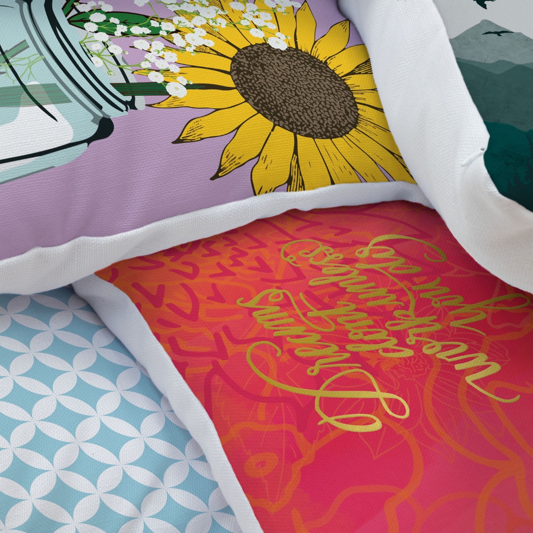 20" x 20" Indoor Pillow Kit Double-Sided 6