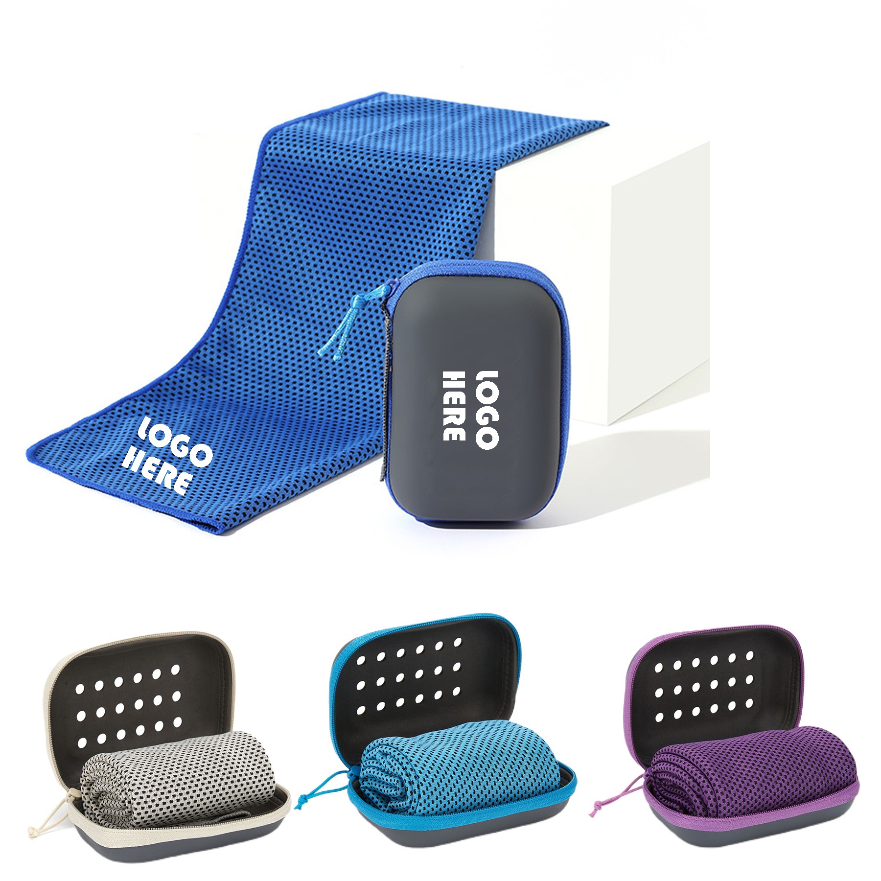 Multi-Functional Outdoor Cooling Towel With Box