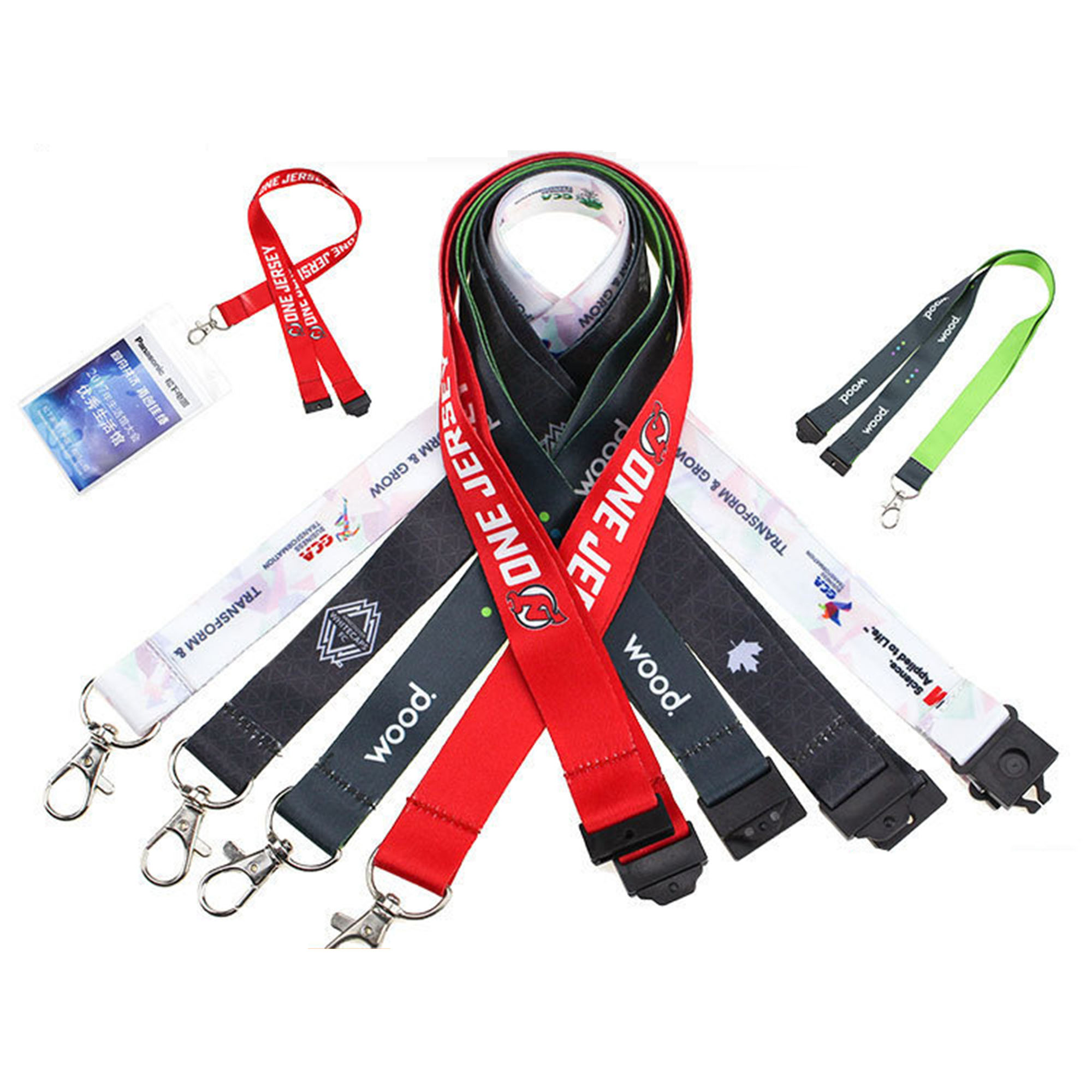 Work ID Lanyard with Safety Clip 1