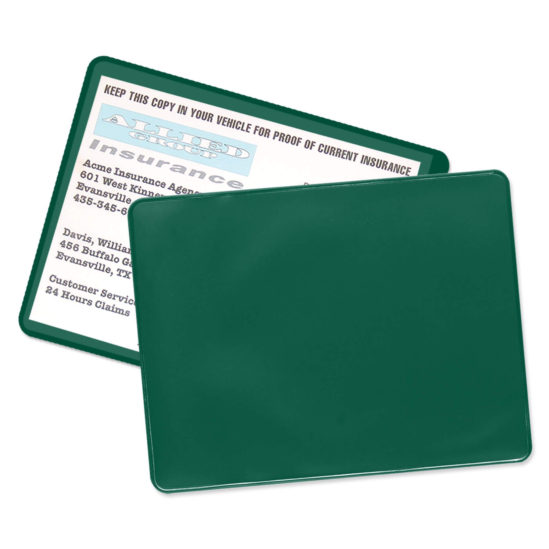 Proof of Insurance Holder 7