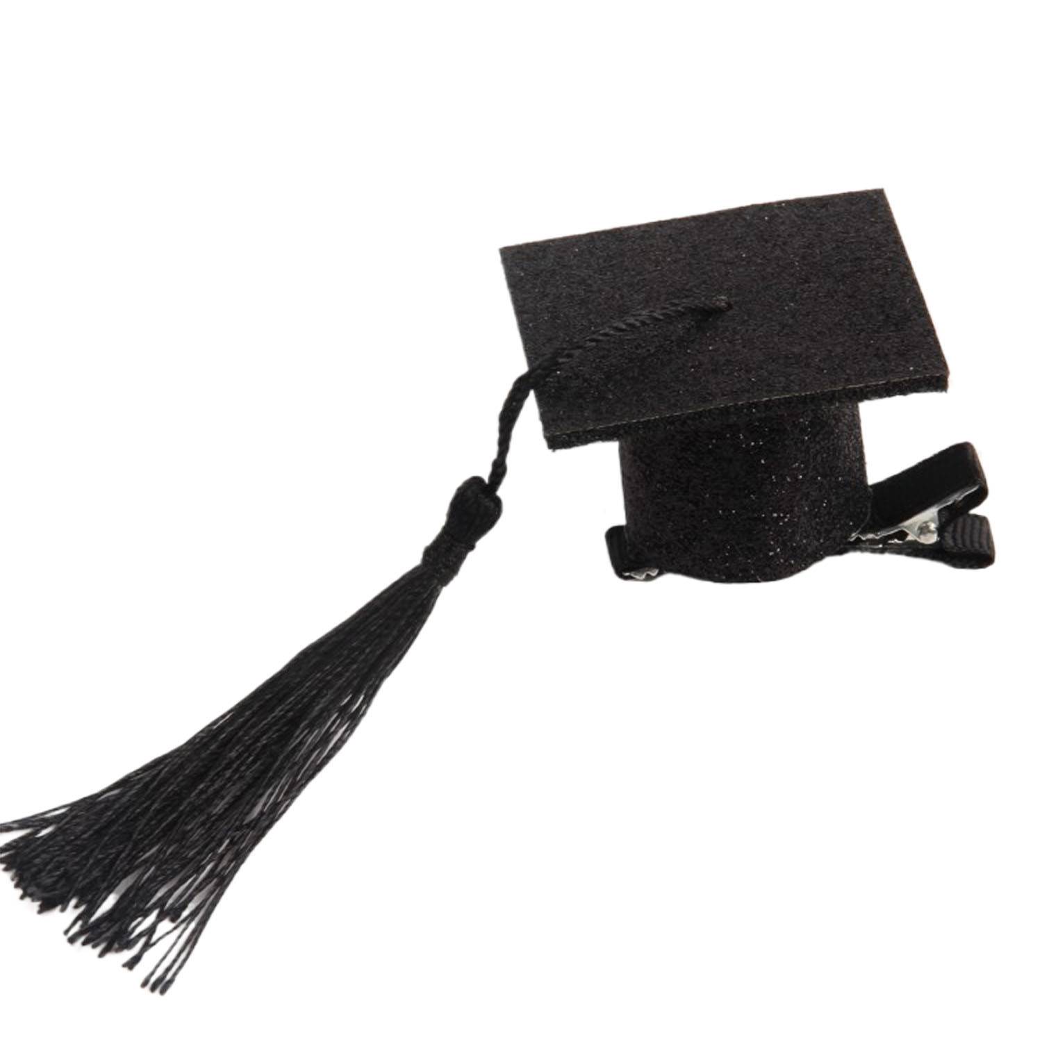 Mini Graduation Cap Shaped Hair Cips 2