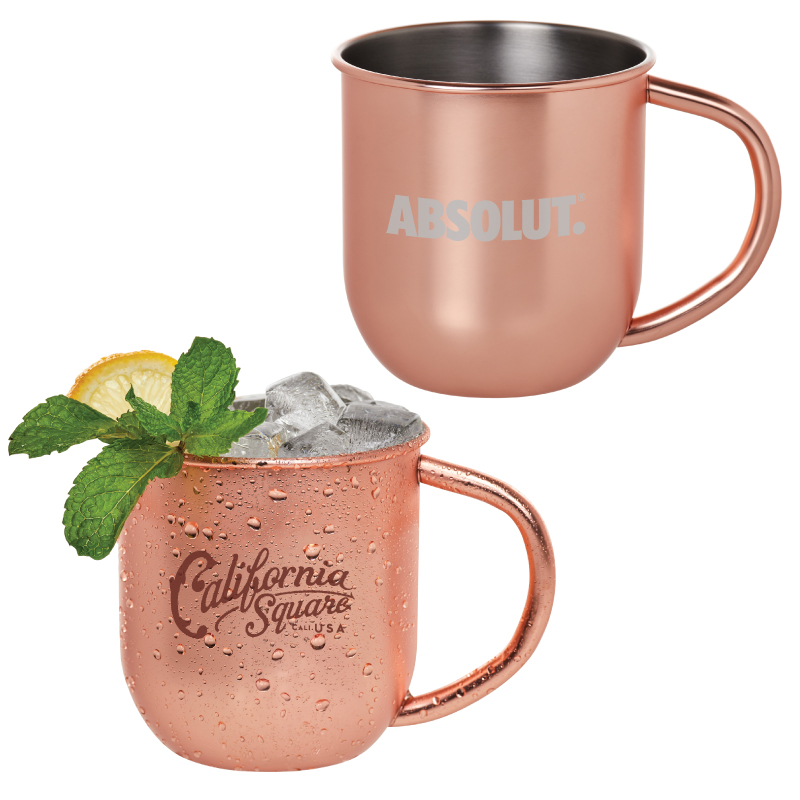 Mosconi Copper Plated Moscow Mule Mug