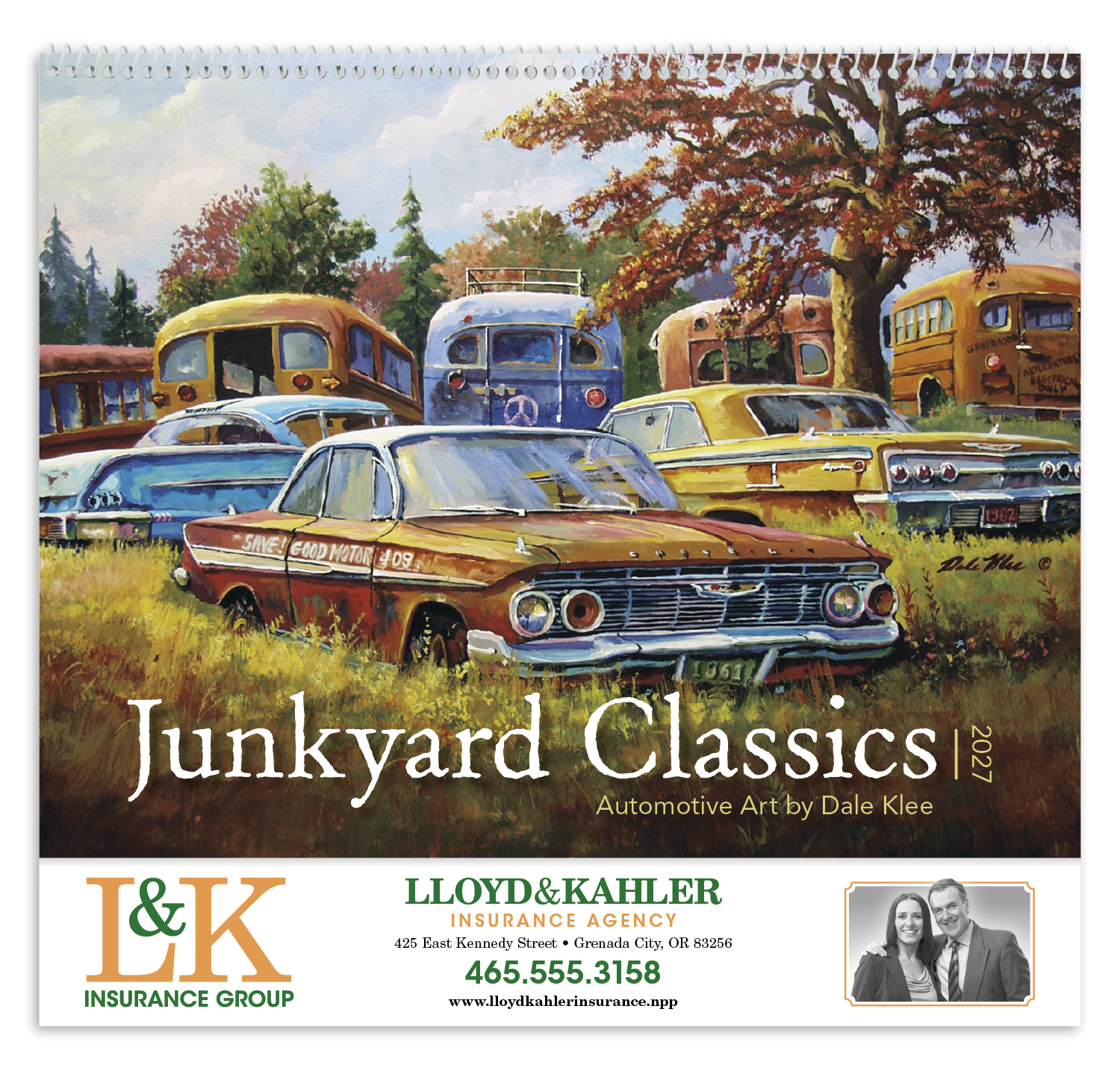 Triumph® Calendars Junkyard Classics by Dale Klee Calendar 43