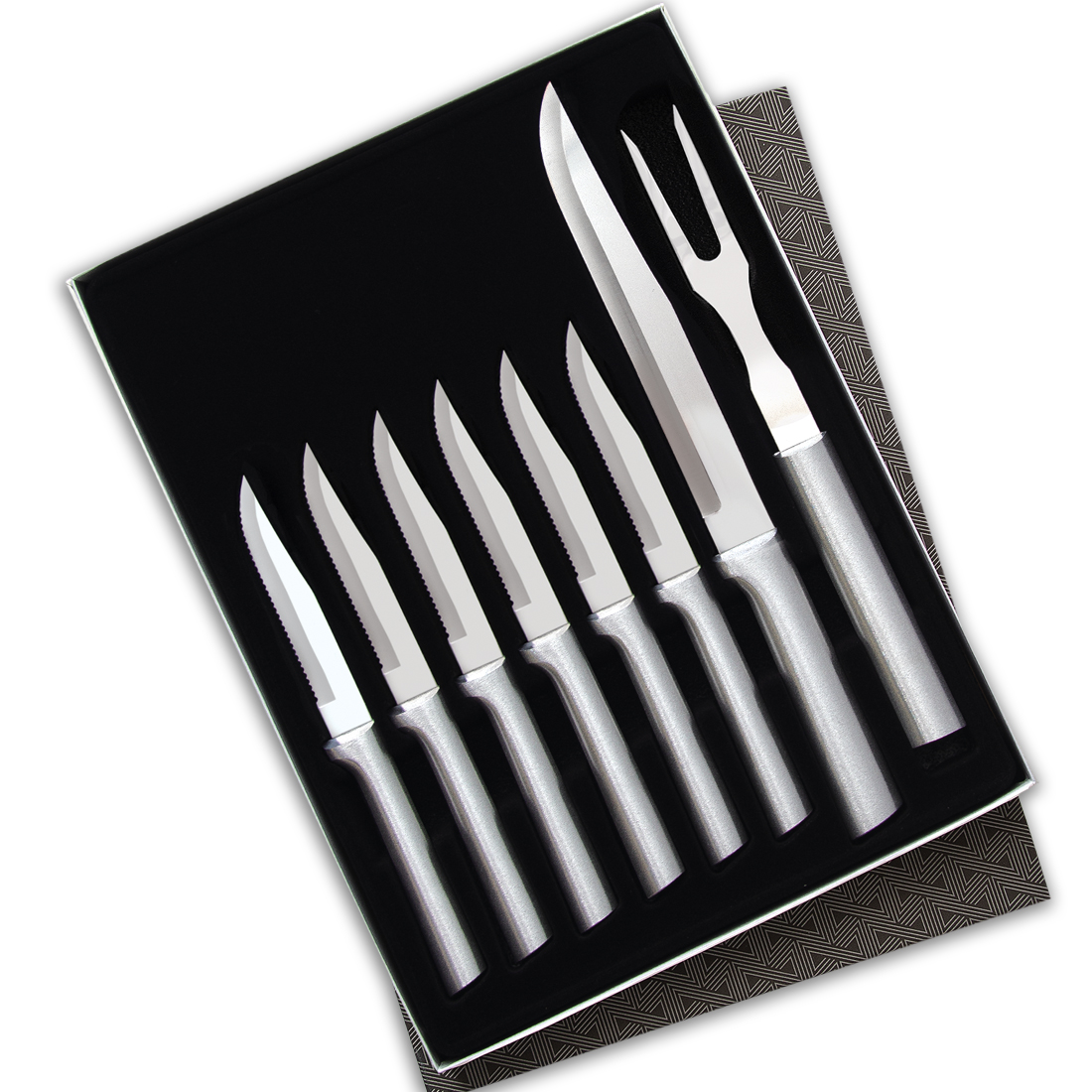 Meat Lover's Gift Set w/Silver Handle 5