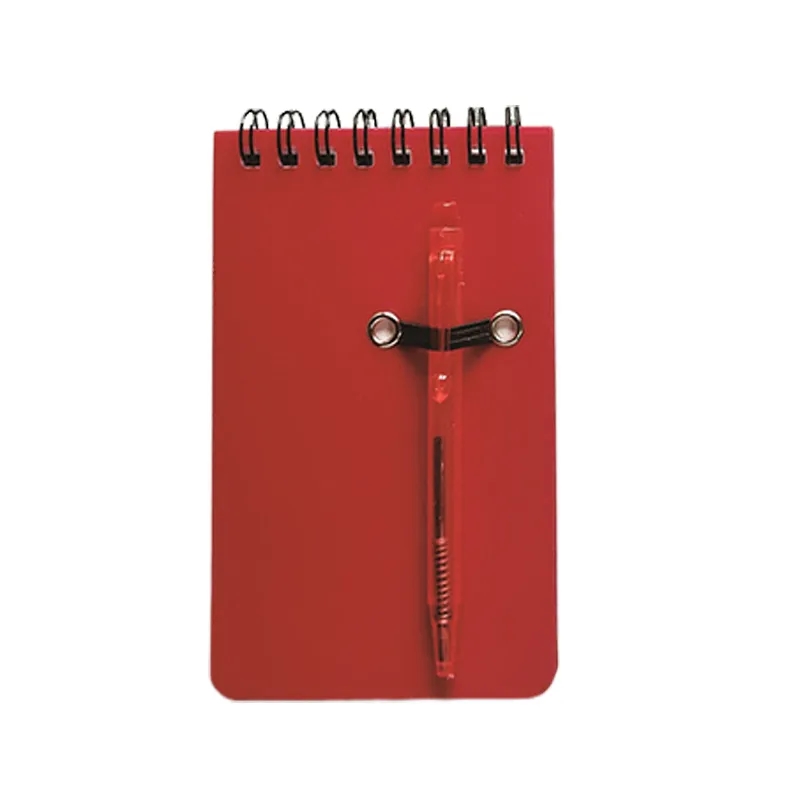 Pocket Sized Spiral Jotter Notepad With Pen 6