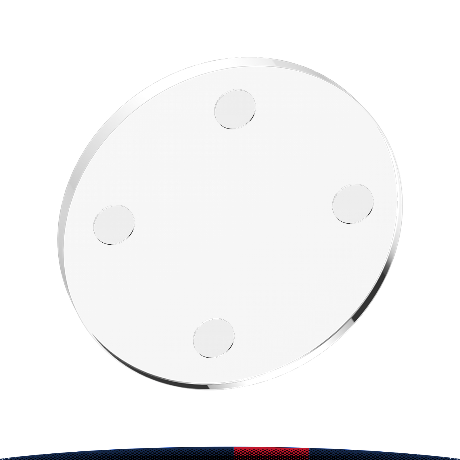 Grix Round Glass Coasters 3