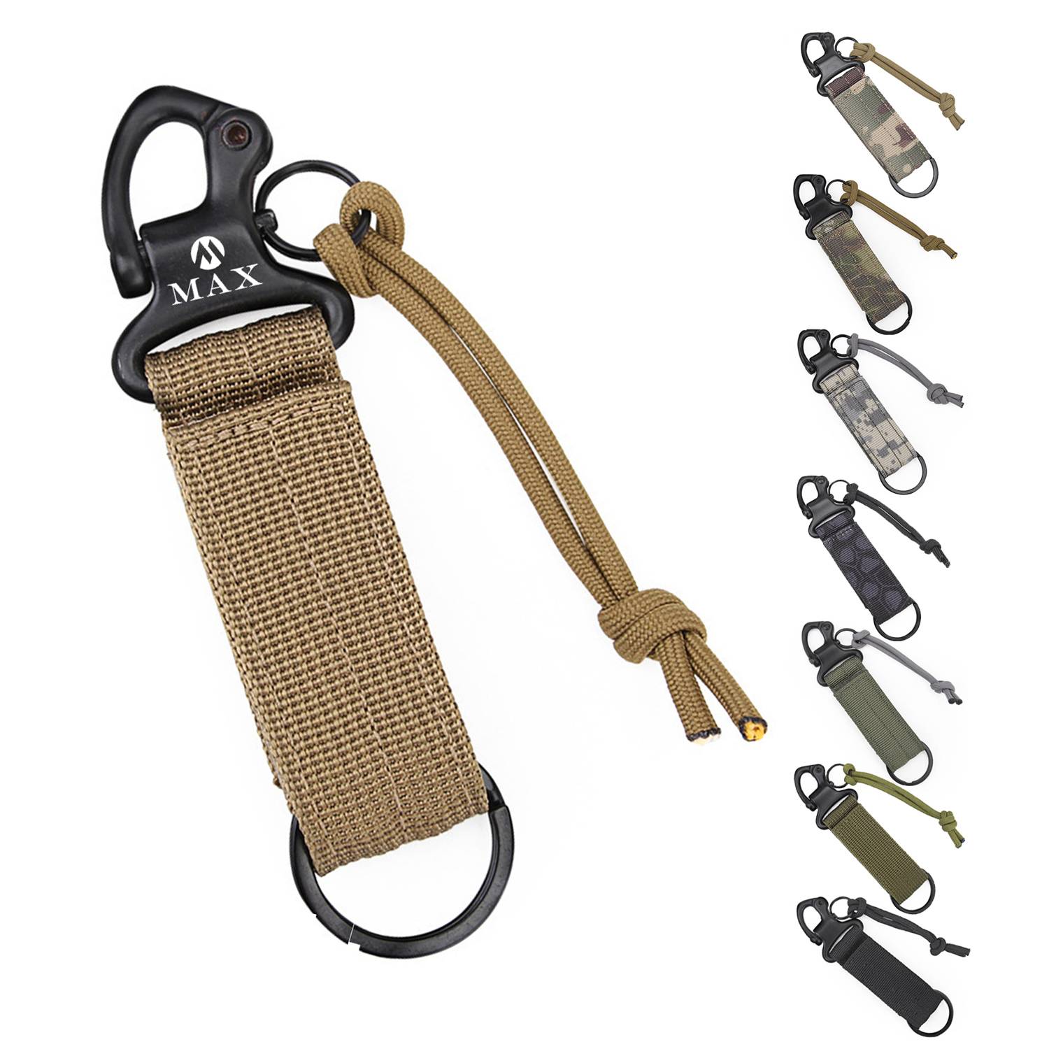 Outdoor Multifunctional Belt Eagle Beak Keychain 4