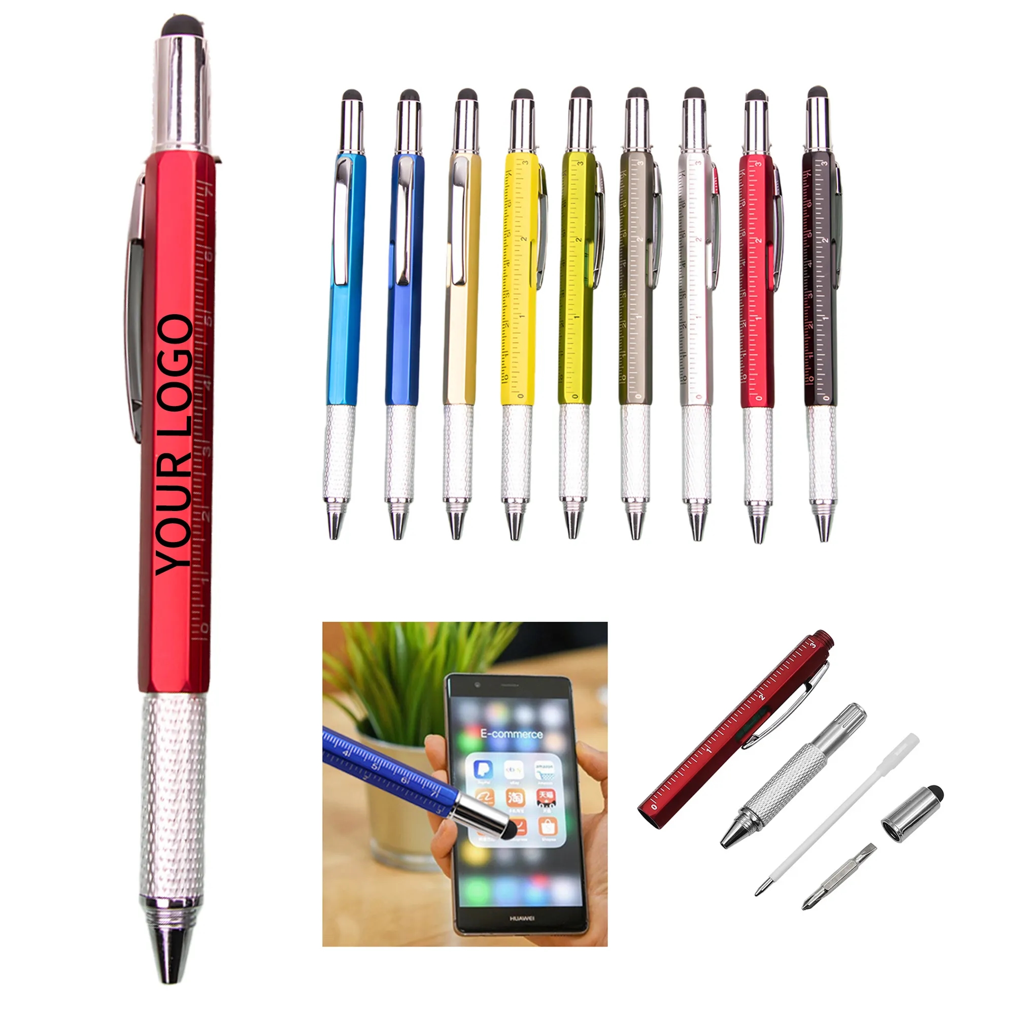 Multi Functional Stylus Pen 5.9inch 2