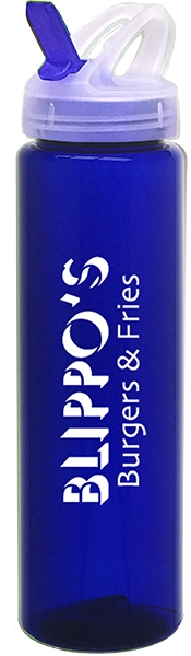 32 oz PET Sports Water Bottle with Flip Top Lid 5