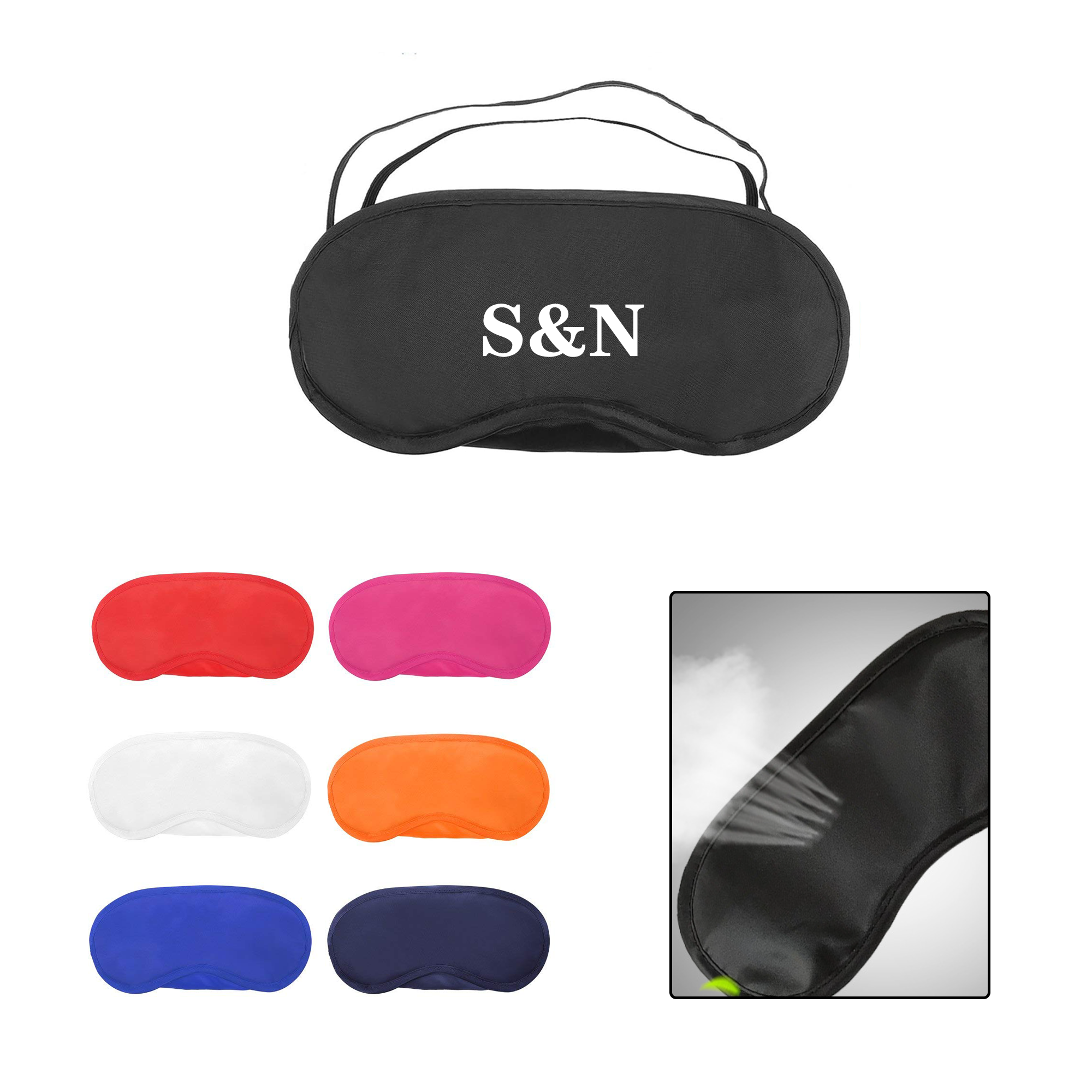 Polyester Travel Sleep Relaxation Eye Mask 2