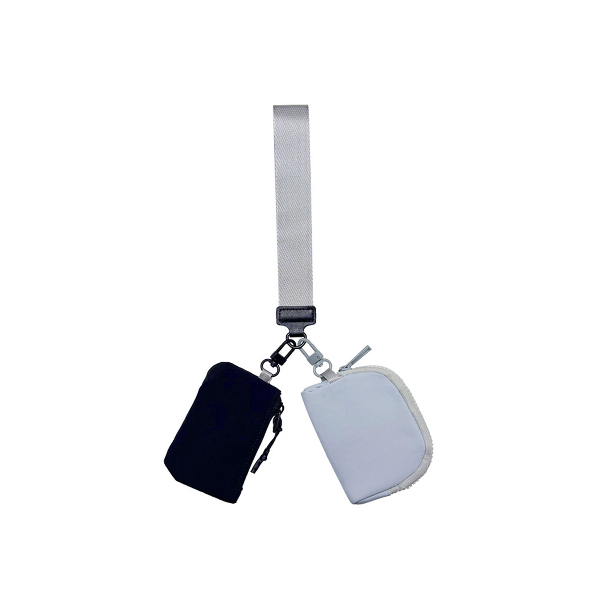 Portable Detachable Dual Pouch Wristlet Wallets 6
