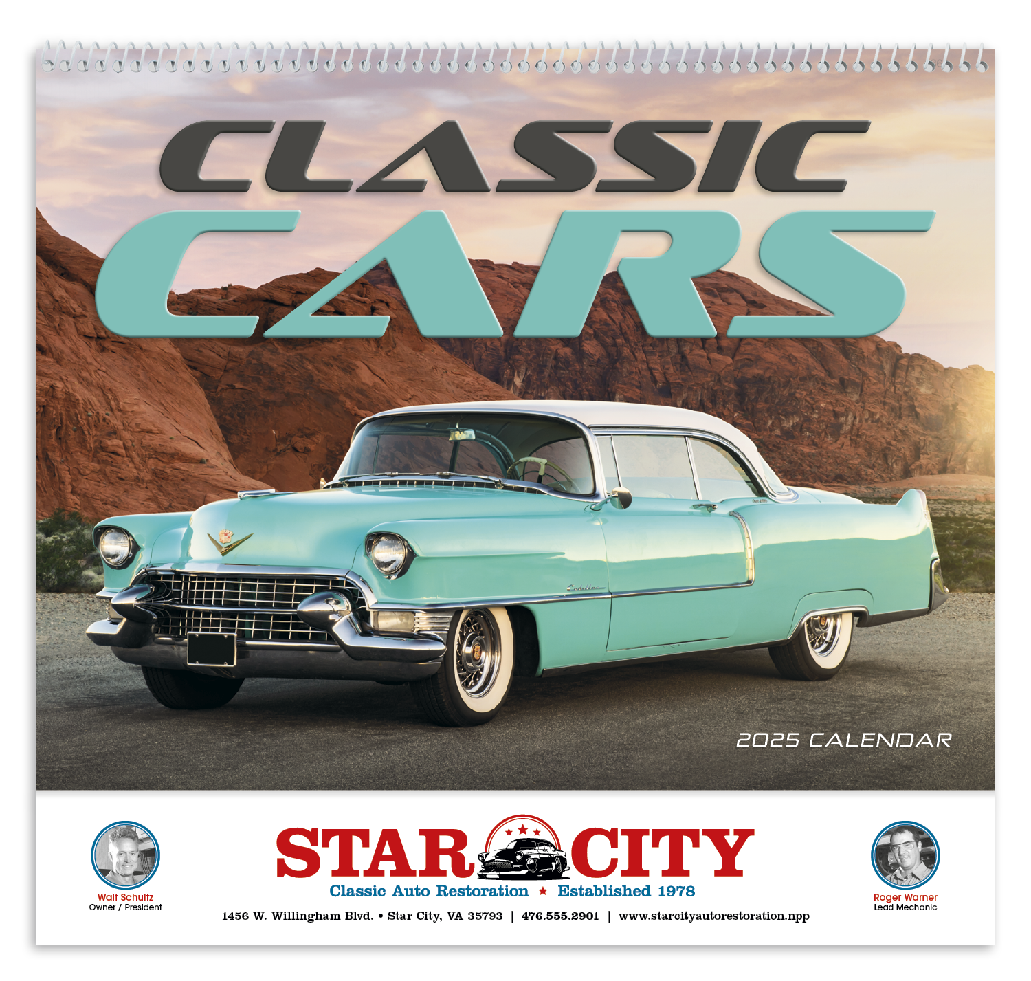 Triumph® Calendars Classic Cars Calendar 9