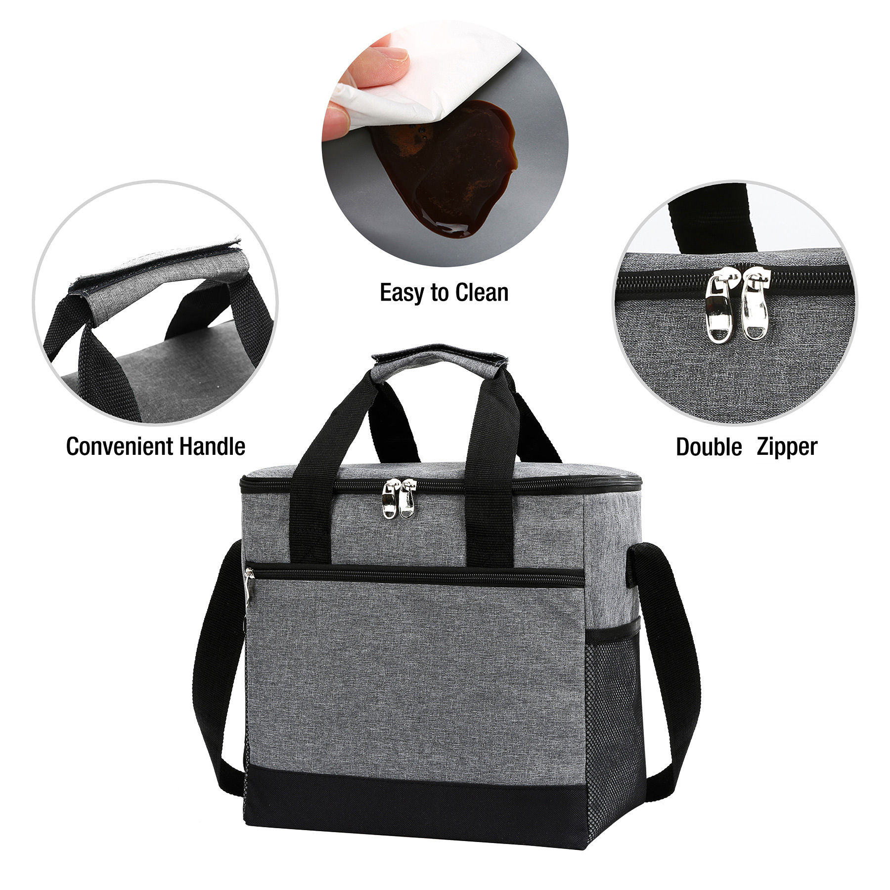 18-Can Soft Pack Insulated Cooler Bag 5