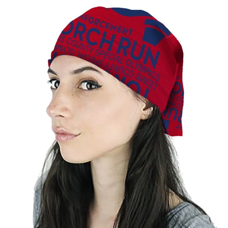 "THE COOLING BANDANA" Recylced RPET 155 GSM – 22" H x 22" W 28