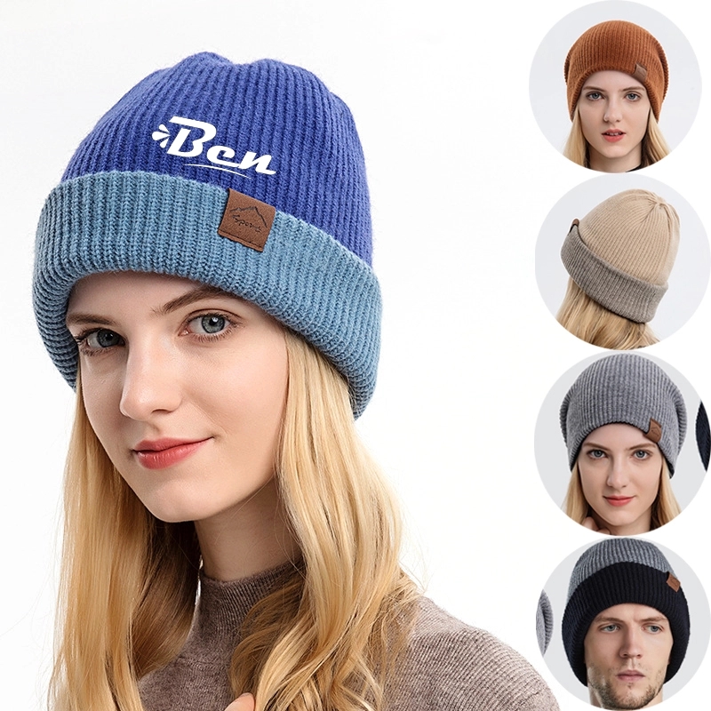 Winter Beanie Visor & Earflaps For Men Outdoor Fleece Hat 2