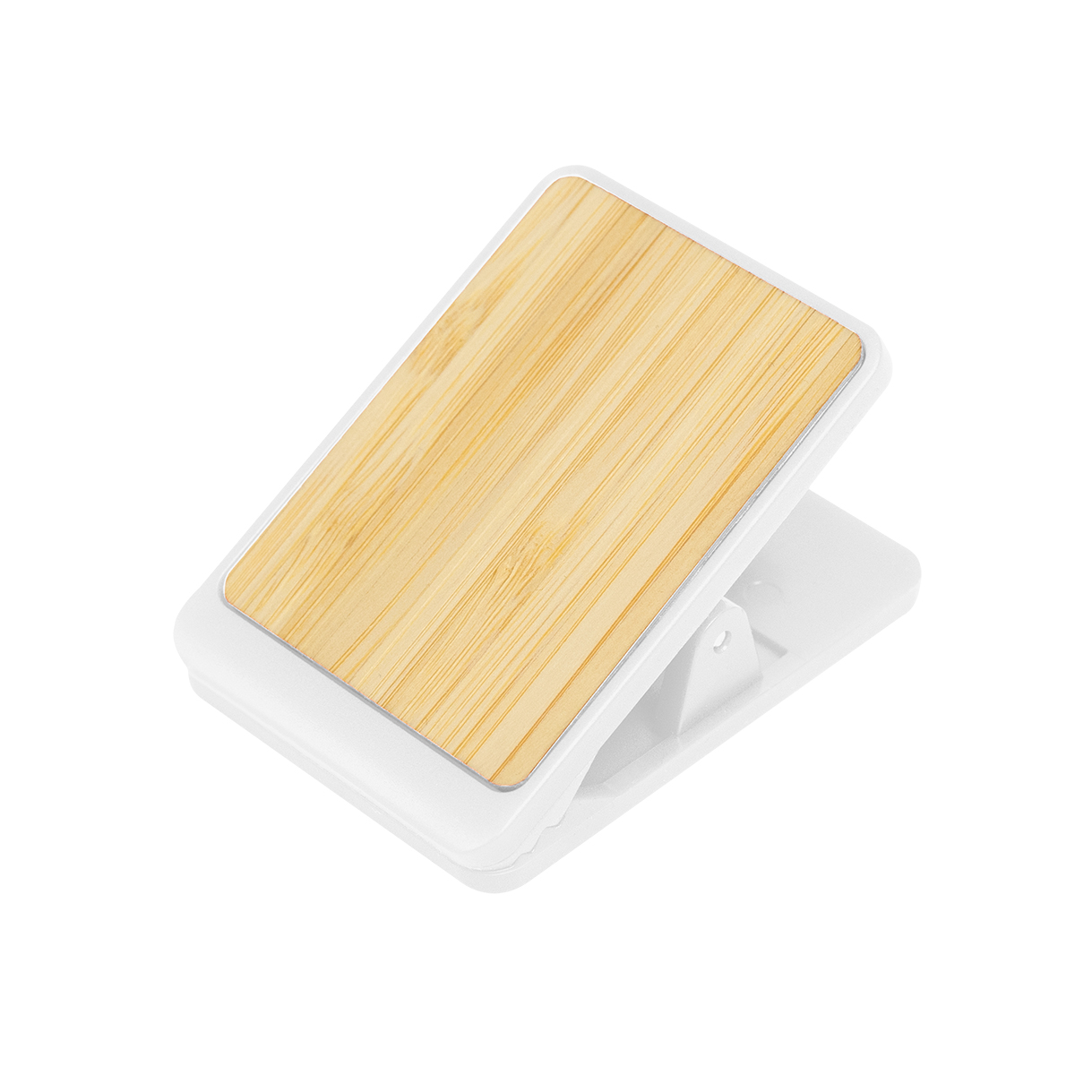 MAGNETIC CLIP WITH BAMBOO ACCENT 1