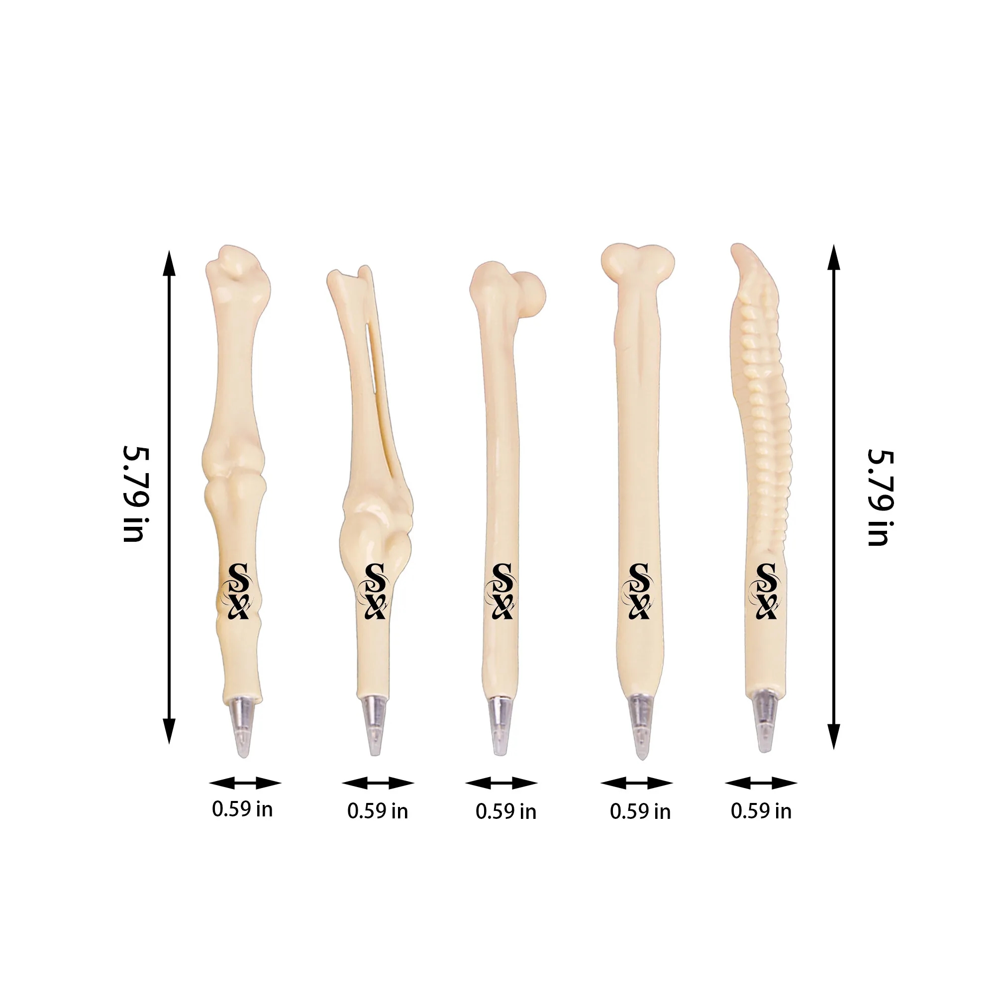 Bone-Shaped Ballpoint Pen MOQ 20 6