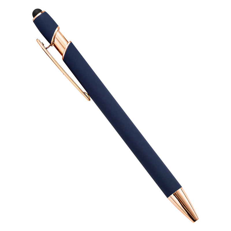 Soft Touch Aluminum Stylus Ballpoint Pen 7