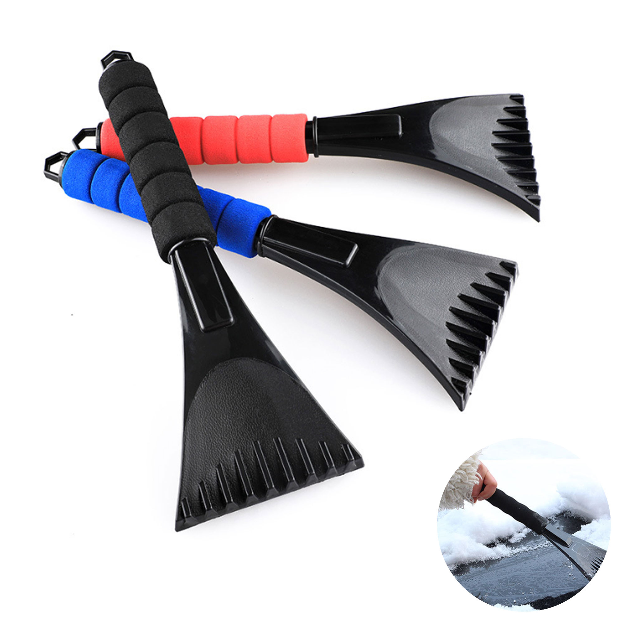 Foam-Grip ABS Ice Scraper with Custom Logo 2