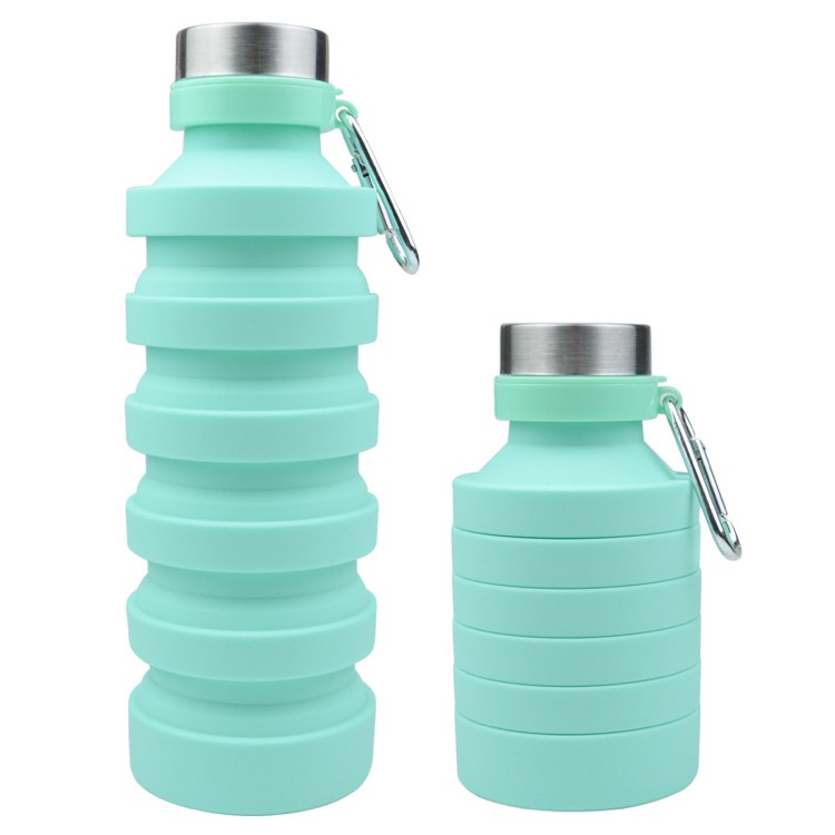 Telescopic Silicone Water Bottle 12