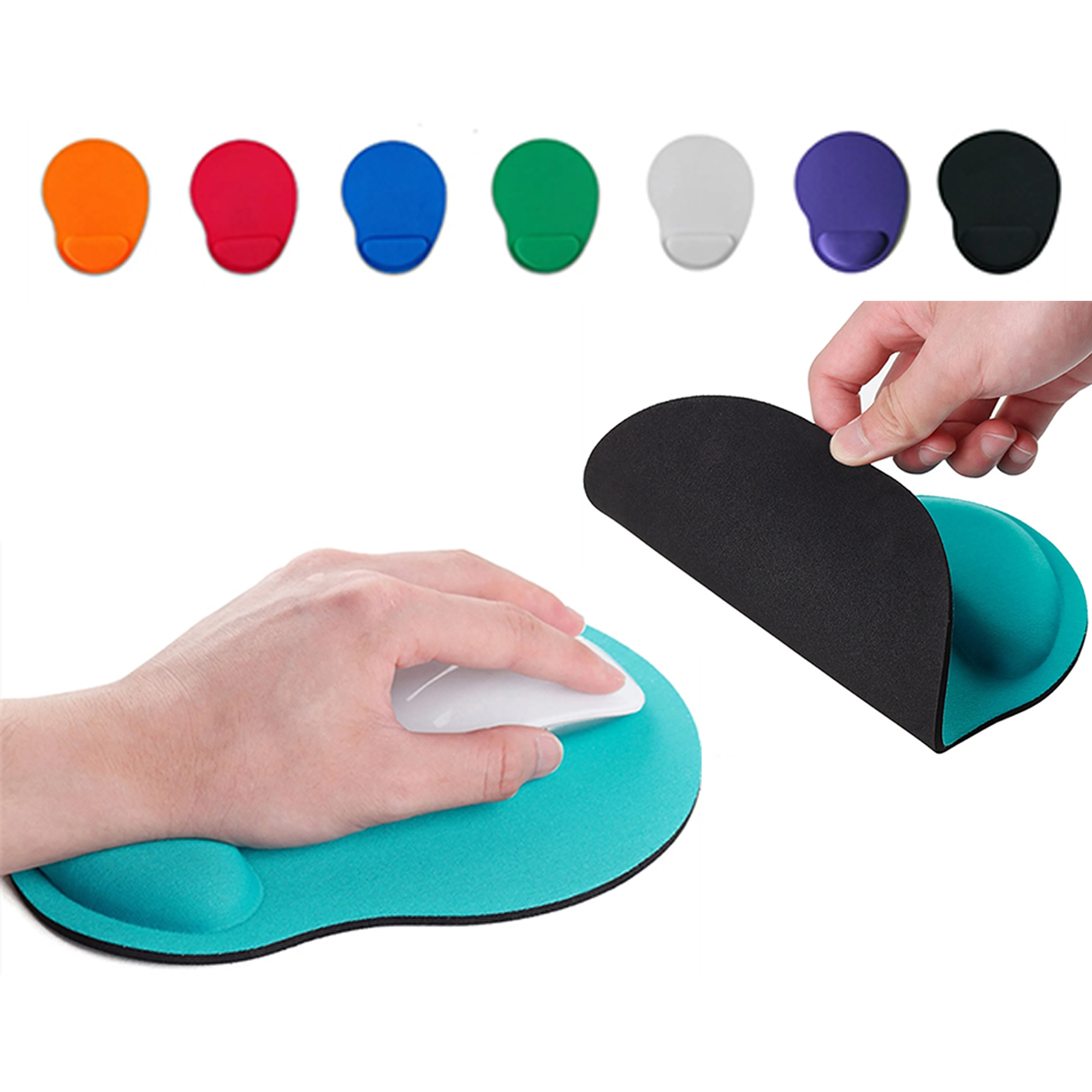 Anti-Slip Mouse Pad Gel Wrist Support 2