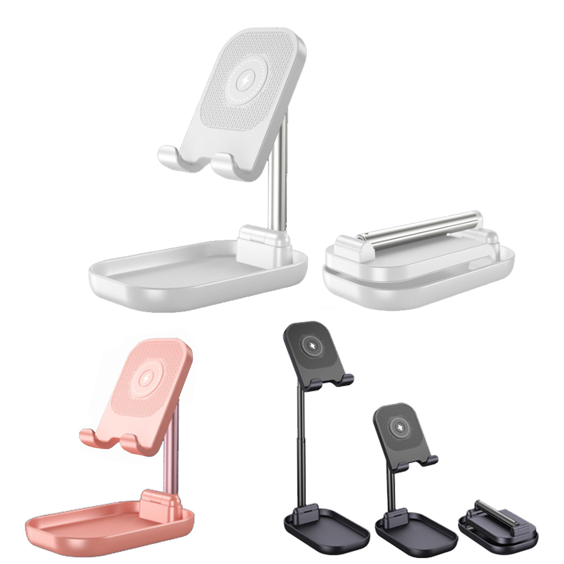 Portable Mobile Phone Holder Wireless Charging 2